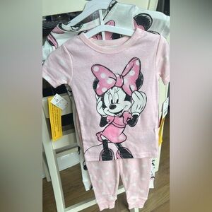 2T Minnie Mouse Pajama Set